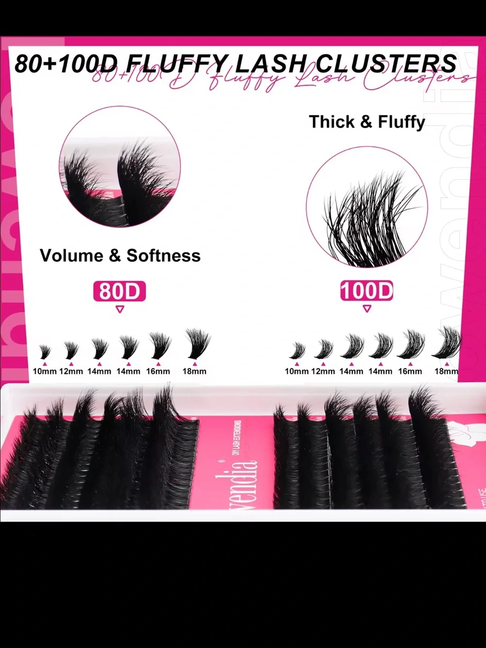 DIY Lash Extensions Black - Fowendia Lash Application Kit